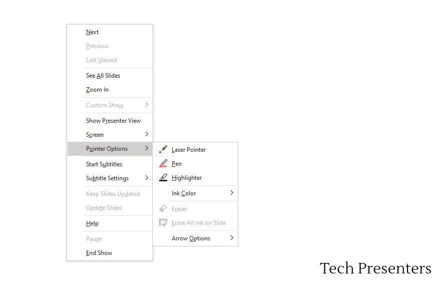 How to use a pen to annotate slides in PowerPoint.