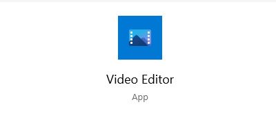 Windows Video Editor App