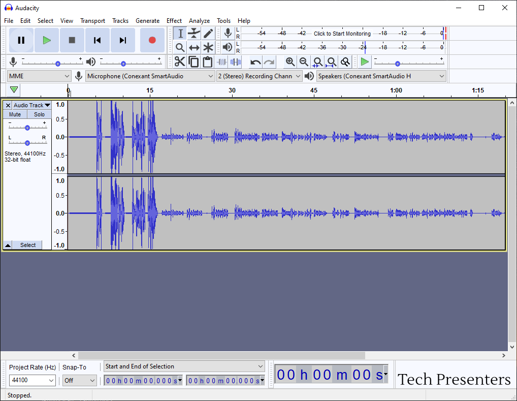 How to Record in Audacity - Too much input volume (gain)