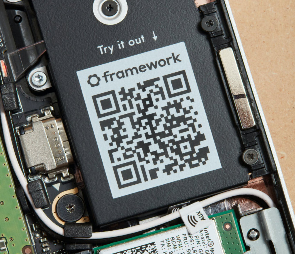 Framework QR Code