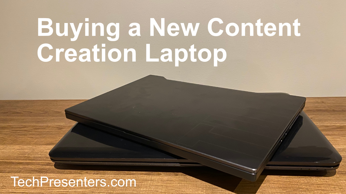 Read more about the article Research for a Brand New Content Creation Laptop
