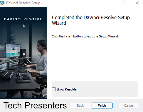 There are a few steps left before we finish this directions set on how to update to DaVinci Resolve 18 